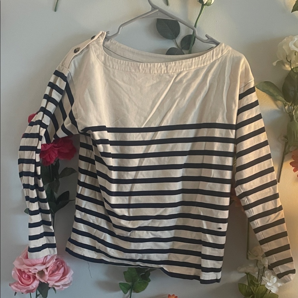 J. Crew Cream Top